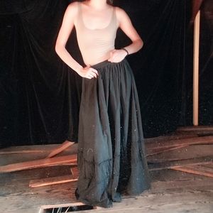 Super long steampunk emporium maxi skirt